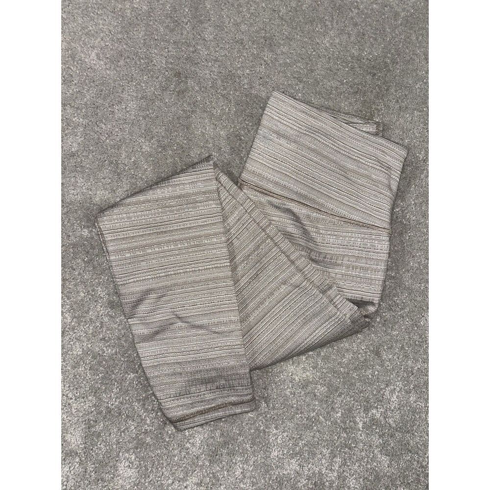 Athleta High Rise Jacquard Chaturanga 7/8‎ Yoga Pant Legging Tight EC SZ Small